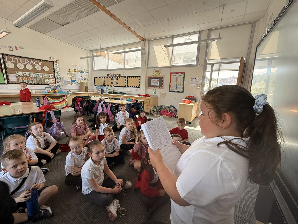 Miss Rodgers and P2b Newark Primary tweet media