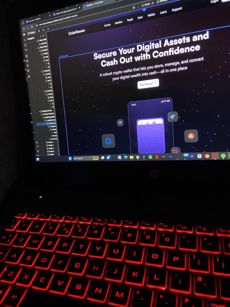 Justdatdesigner's tweet image. Tried bringing one of my Figma designs to life in Webflow today.
It wasn’t easy, trying to understand the whole dev thingy
Still a work in progress, but we’re moving

Shoutout to @leedswebflow thank you for the patience. 🙌
#Webflow #UIDesign #FigmaToWebflow