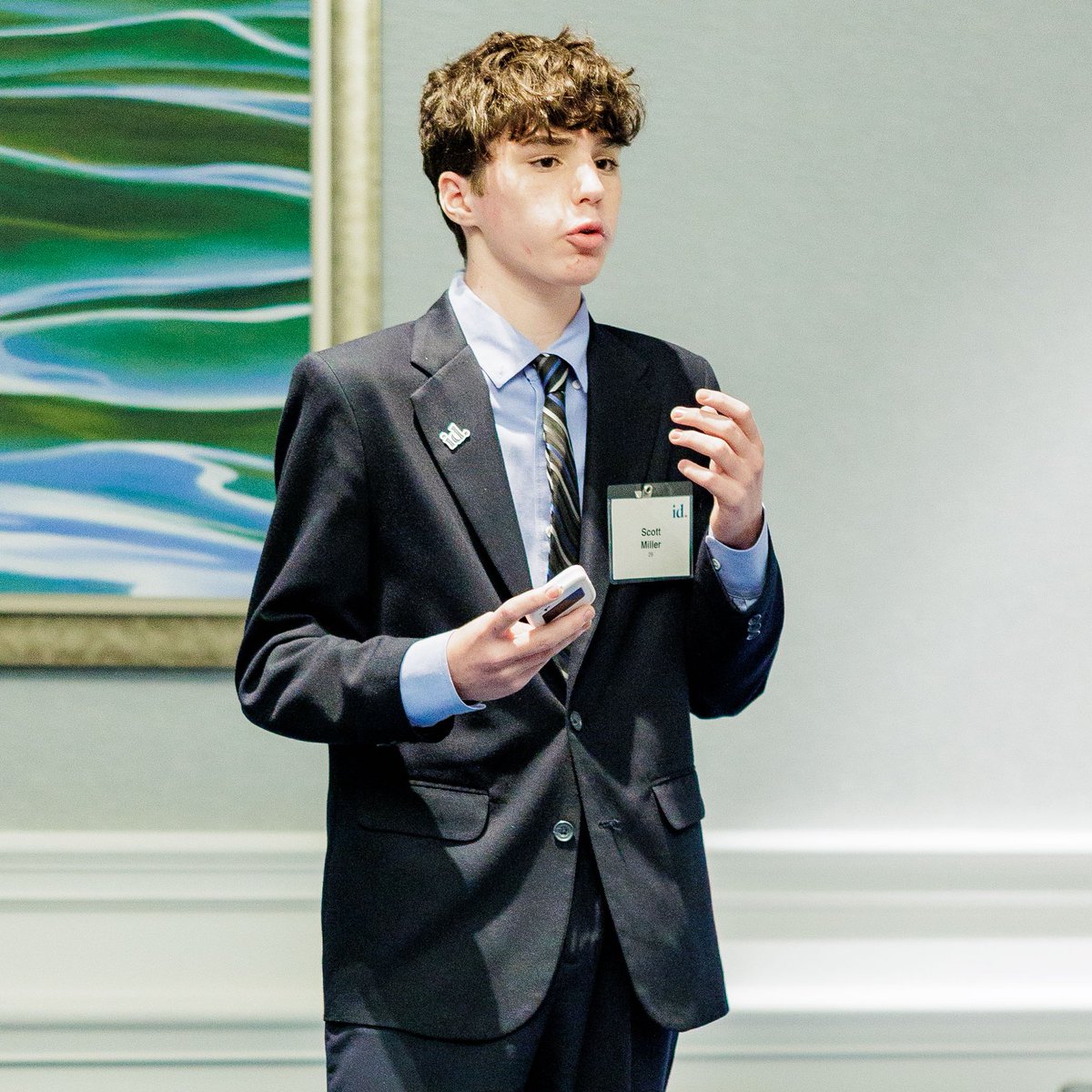 IncubateDebate's tweet image. Congratulations to Scott Miller for advancing to the Semi-final Round at the 2025 Incubate Debate National Championship! Scott rigorously debated birthright citizenship's status in the United States in a round scored by professors, attorneys, and business leaders.