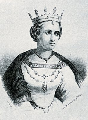 Taldíacomohoy en 1164, la reina Petronila transfiere a su hijo Alfonso sus derechos sobre el reino de Aragón