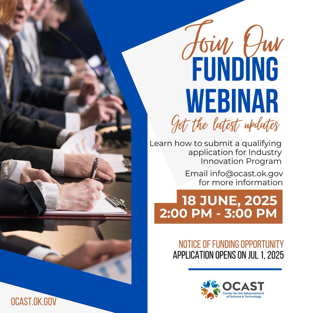 FREE WEBINAR...
 
We’re not just sharing info—we’re here to help you qualify for funds.
 
 June 18, 2025
🕐 2–3 PM (CST)
💻 Live on Teams
🔗 Join here: loom.ly/jl8ResE
Meeting ID: 256 856 903 015 3
Passcode: XA674Wp2