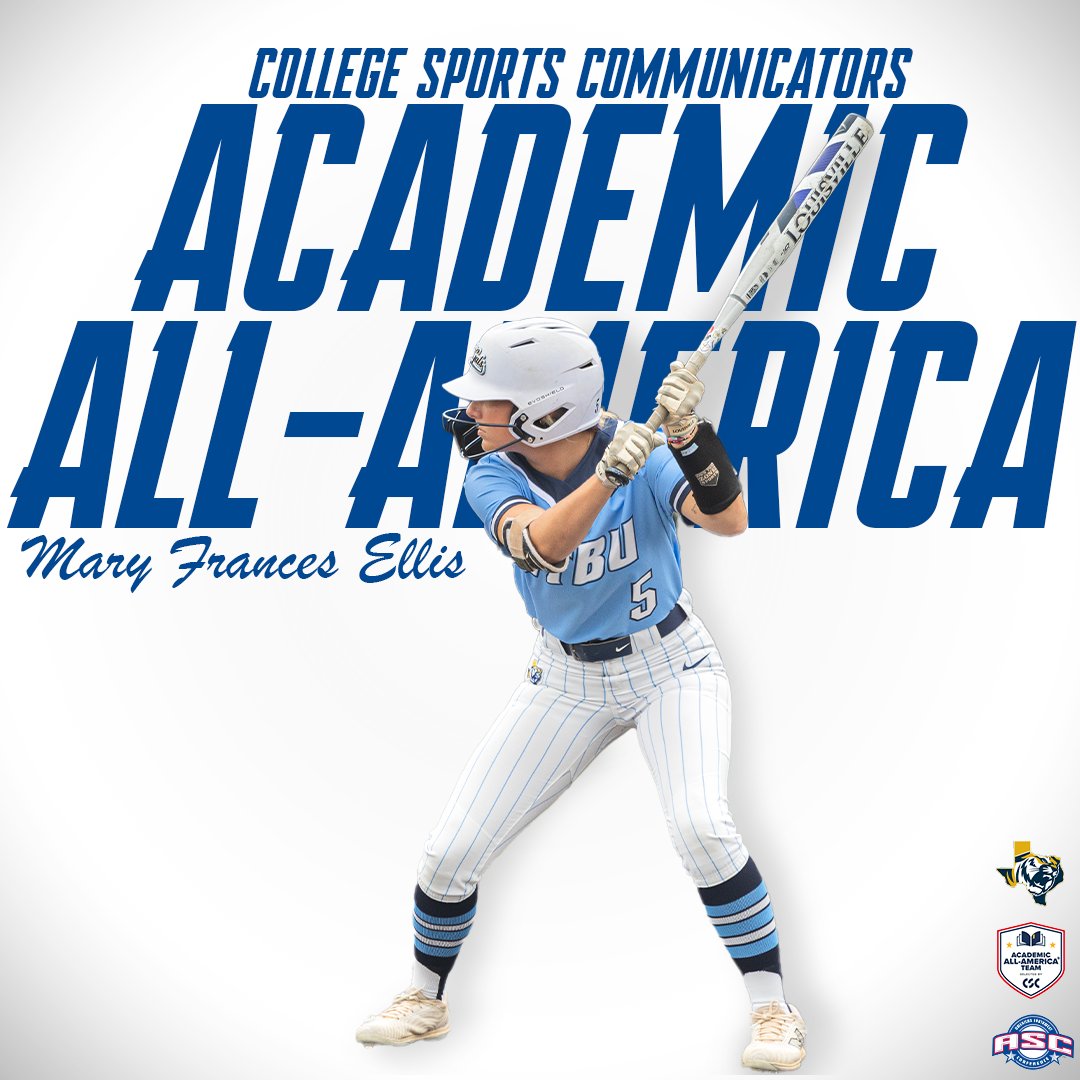 American Southwest (@asc_sports) on Twitter photo ⭐CSC ACADEMIC ALL-AMERICA⭐
Congrats, Mary Frances!!
Read more: ascsports.org/news/2025/6/17…
#ascsports #ascsb #d3sb | <a href="/GoETBUTigers/">ETBU Athletics</a> ⭐CSC ACADEMIC ALL-AMERICA⭐
Congrats, Mary Frances!!
Read more: ascsports.org/news/2025/6/17…
#ascsports #ascsb #d3sb | <a href="/GoETBUTigers/">ETBU Athletics</a>