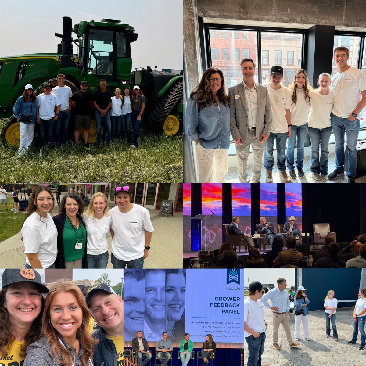 MyAgData at AgTech Week, joined by our interns! 🚜🎉

 Energizing week:
• Midwest Agriculture Summit.
• Hollie Mackey, CEO of FARMS!
• Bushel Buddy Seat.
• Caught up with Bridgette Readel!
• Great connections at Cultivate.
• Autonomous tractor at Grand Farm!

#AgTechWeek