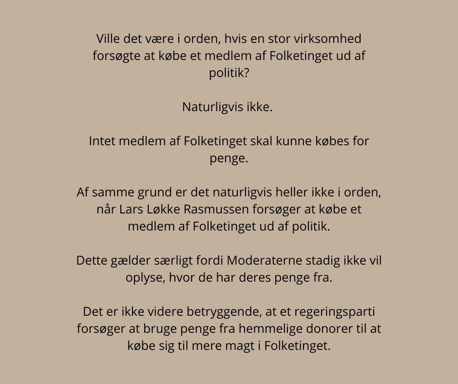 #dkpol #Moderaterne