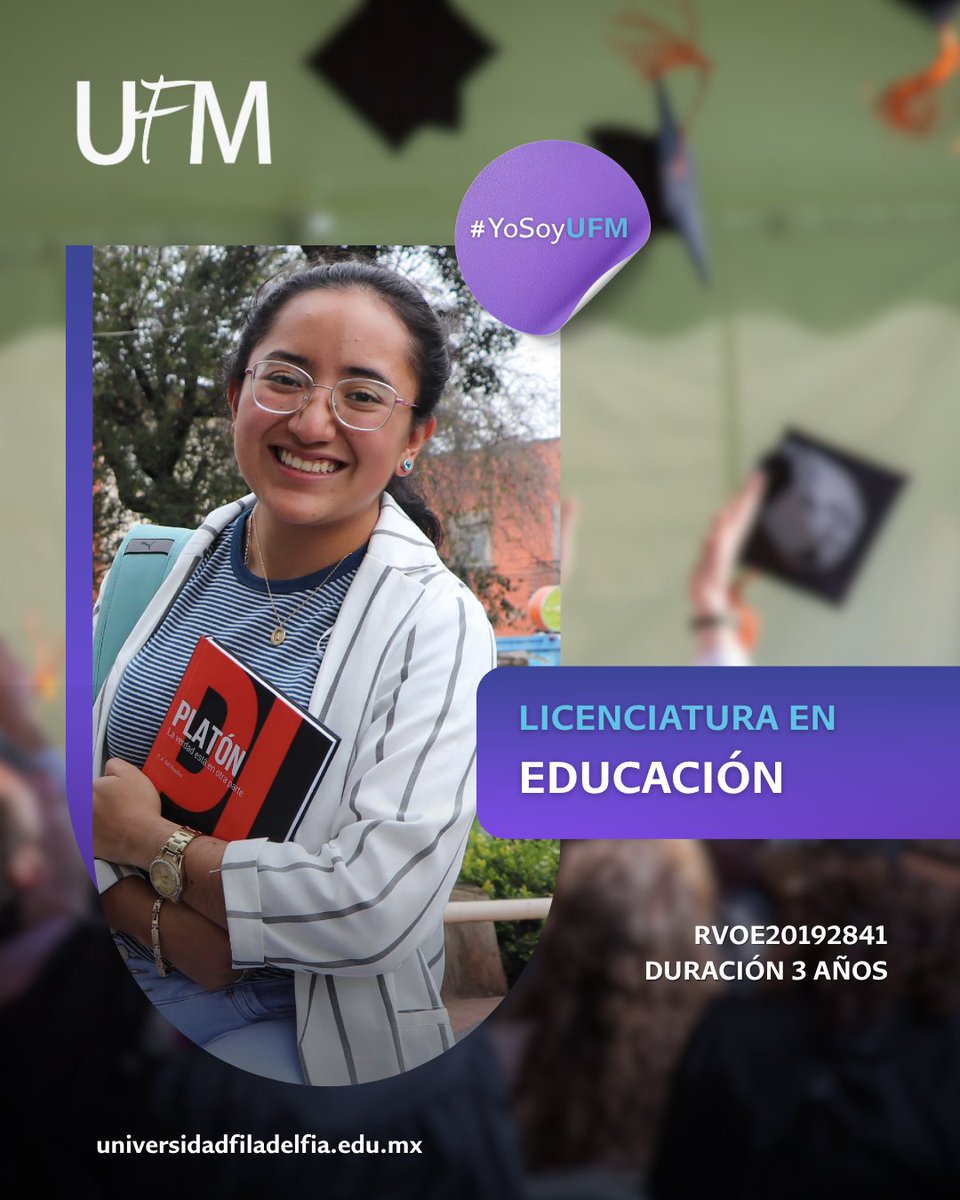 ✨ Estudia la Licenciatura en Educación. Forma, inspira y deja huella desde el aula. 🎓📚

f.mtr.cool/scxidfzybp 

#FuturoDocente #EducaciónQueTransforma #LicenciaturaEnEducacion #UFM