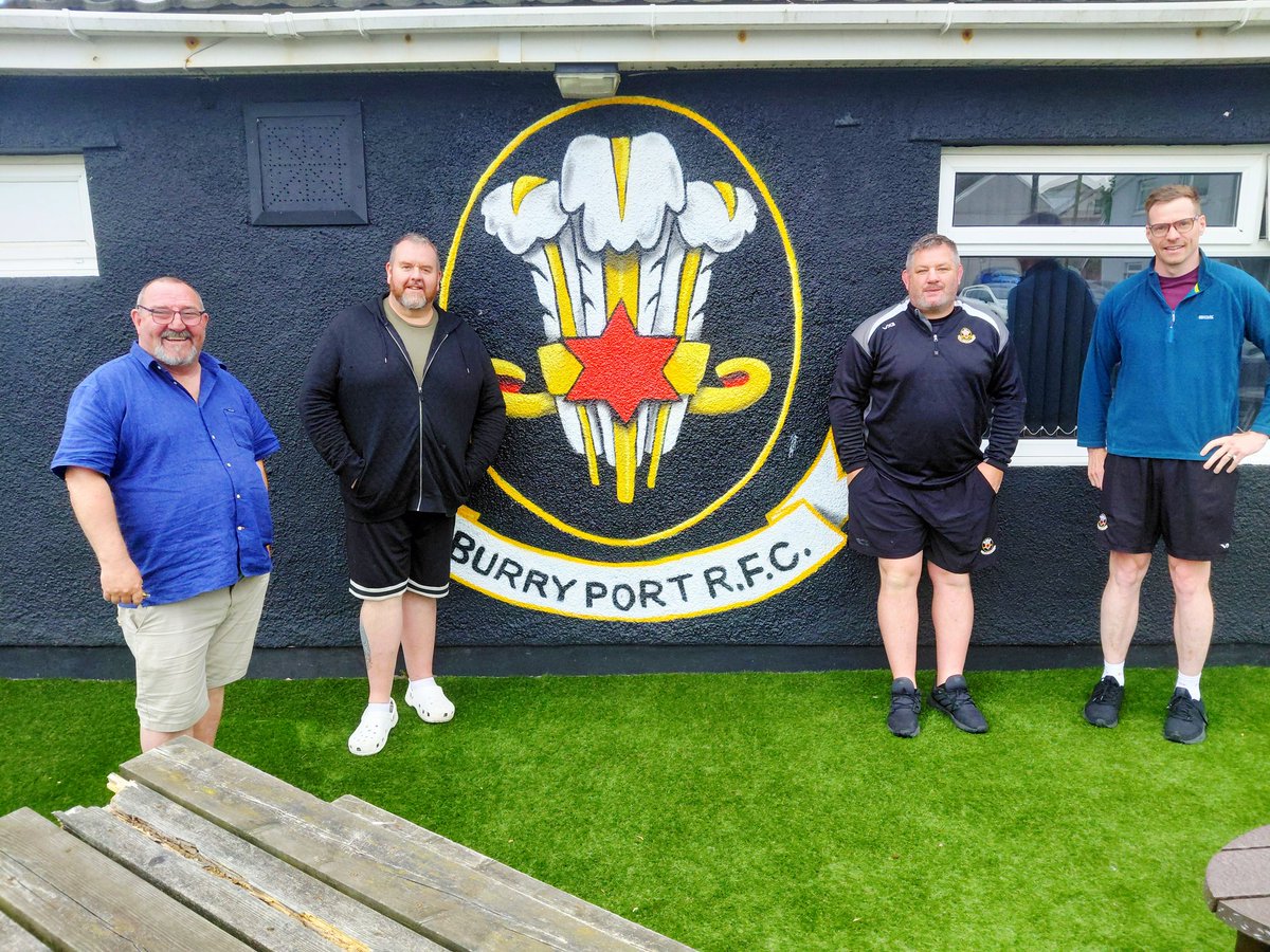 fayedavies29's tweet image. Big thanks Burry Port RFC @bprfctheblacks
for meeting to complete Club Toolkit Review with me this evening and being positive of new ways of working. Keep up the hard work at the club by fantastic volunteers 🏉🌟
@WRU_Scarlets @WRU_Community