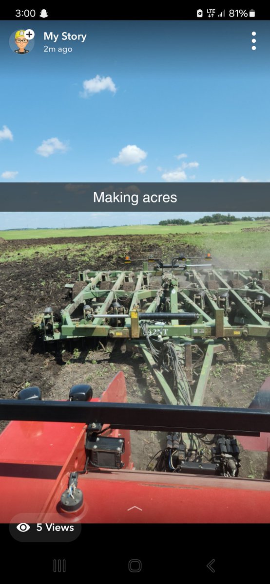 In crop spraying is caught up, time to clean up some new ground