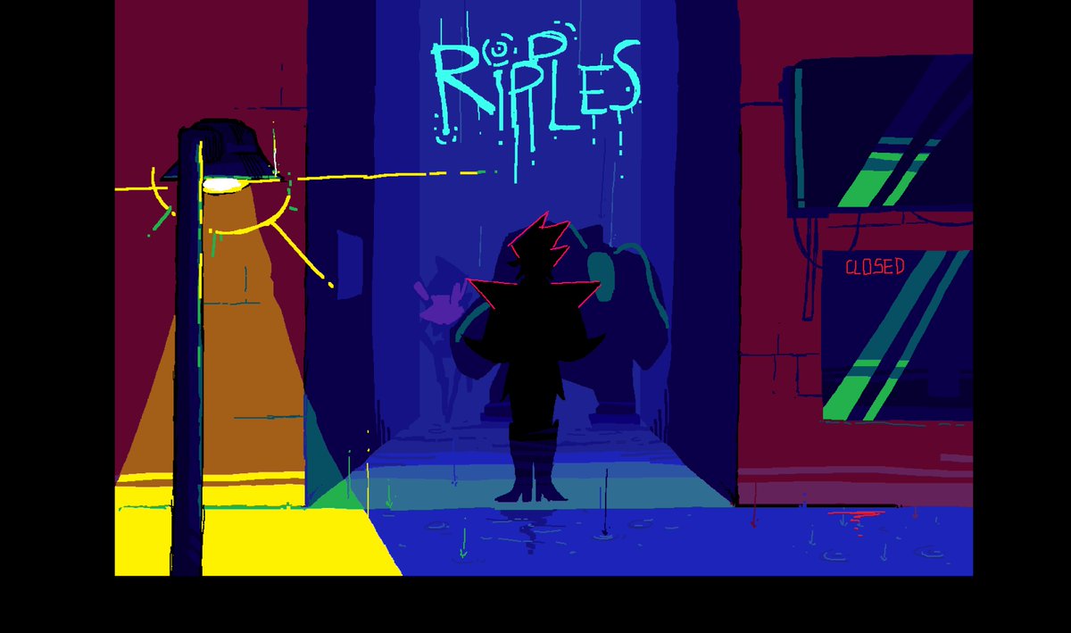 Cometz202's tweet image. RIPPLES, a small comic in my world 
1/?