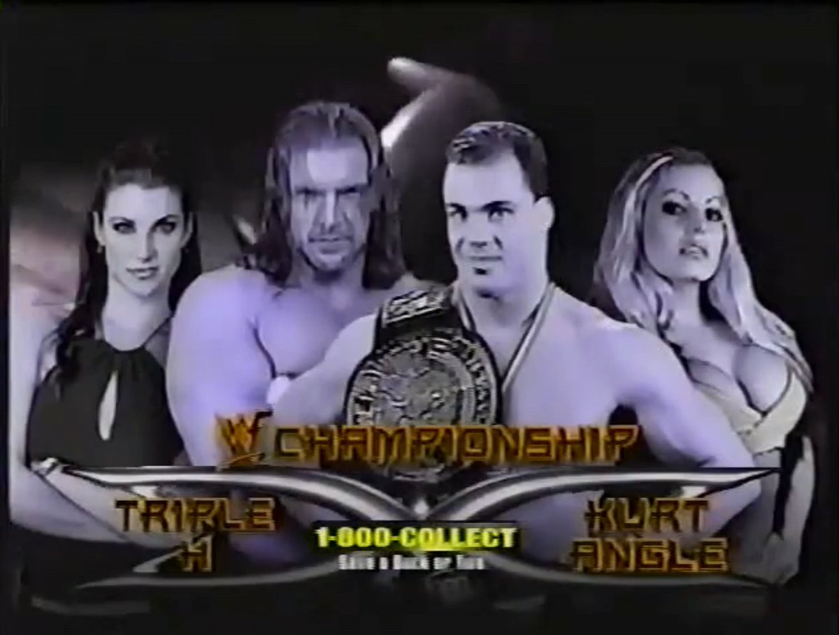 Mid-South Mondays (@midmondays) on Twitter photo 🎖️#WinnerStaysOn🎖️
Our Olympic Golf Medallist and WSO Champion <a href="/RealKurtAngle/">Kurt Angle</a> defeats Ken Anderson in one hell of an amazing match from TNA!!
Up next it's time to play the game as it's Angle w/ <a href="/trishstratuscom/">Trish Stratus</a> vs <a href="/TripleH/">Triple H</a> w/ <a href="/StephMcMahon/">Stephanie McMahon</a> at Royal Rumble 2001 🎖️#WinnerStaysOn🎖️
Our Olympic Golf Medallist and WSO Champion <a href="/RealKurtAngle/">Kurt Angle</a> defeats Ken Anderson in one hell of an amazing match from TNA!!
Up next it's time to play the game as it's Angle w/ <a href="/trishstratuscom/">Trish Stratus</a> vs <a href="/TripleH/">Triple H</a> w/ <a href="/StephMcMahon/">Stephanie McMahon</a> at Royal Rumble 2001