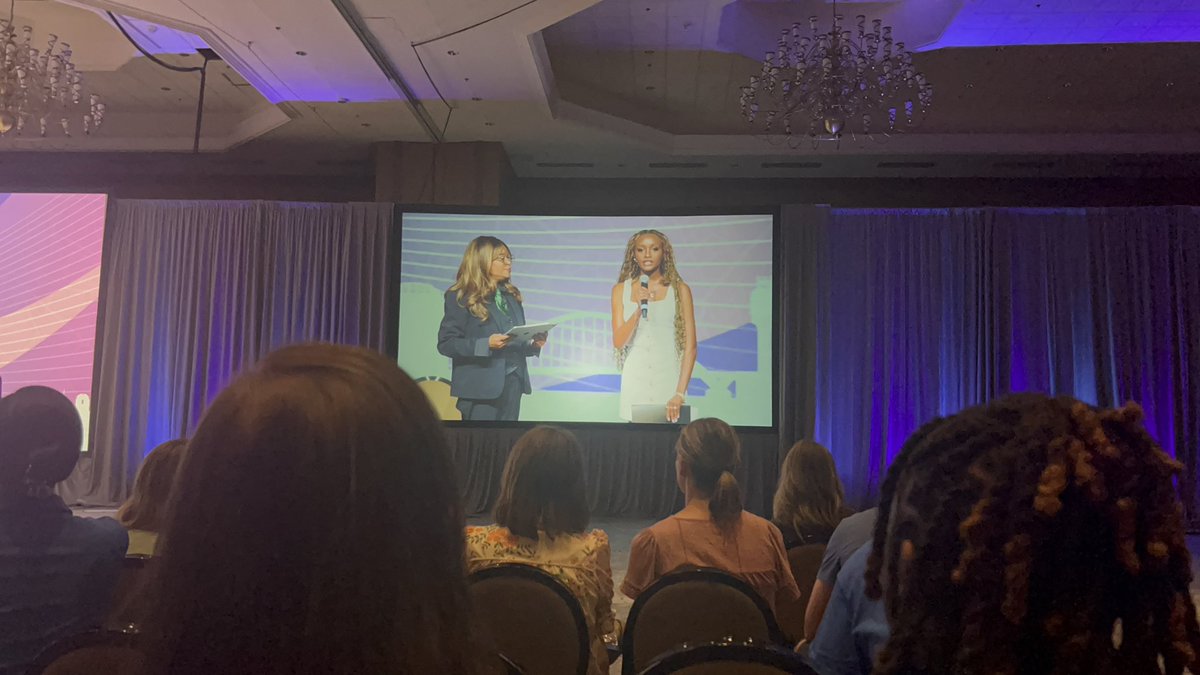 What an incredible opportunity to honor <a href="/HumbleISD_SCHS/">Summer Creek High</a> senior Camryn during <a href="/AVID4College/">AVID</a> summer institute today