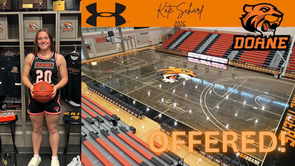 Kate Scharf (@kate_scharf8) on Twitter photo After an amazing visit with <a href="/CoachBaum_DU/">Ryan Baumgartner</a> <a href="/kenna_bray27/">makenna bray</a> and <a href="/Coach_McConkey/">Mallory McConkey</a> I’m very excited to say I’ve received a scholarship offer to play basketball at <a href="/DoaneWBB/">Doane WBB</a>!! Thank you so much for the opportunity! After an amazing visit with <a href="/CoachBaum_DU/">Ryan Baumgartner</a> <a href="/kenna_bray27/">makenna bray</a> and <a href="/Coach_McConkey/">Mallory McConkey</a> I’m very excited to say I’ve received a scholarship offer to play basketball at <a href="/DoaneWBB/">Doane WBB</a>!! Thank you so much for the opportunity!