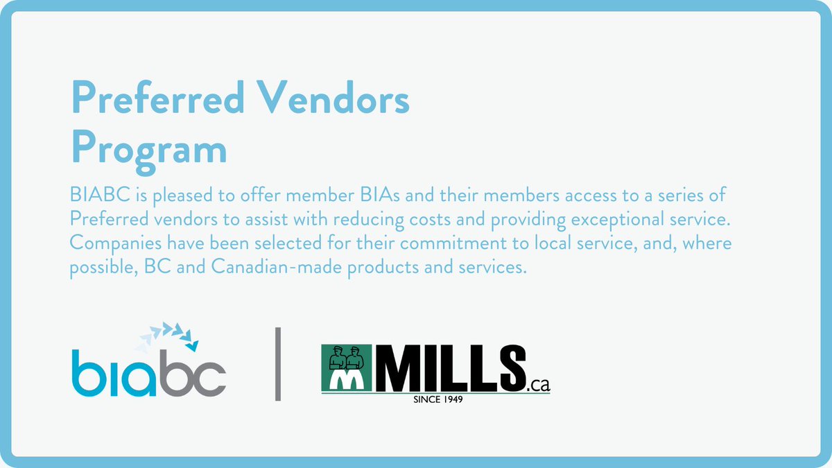 Founded in 1949 with locations across BC, <a href="/millsofficeprod/">Mills.ca</a> is a local, family-owned &amp; operated Canadian supplier. Free delivery is available throughout BC. Mills specializes in sourcing locally-made and sustainable products ✨ buff.ly/A8osW5u