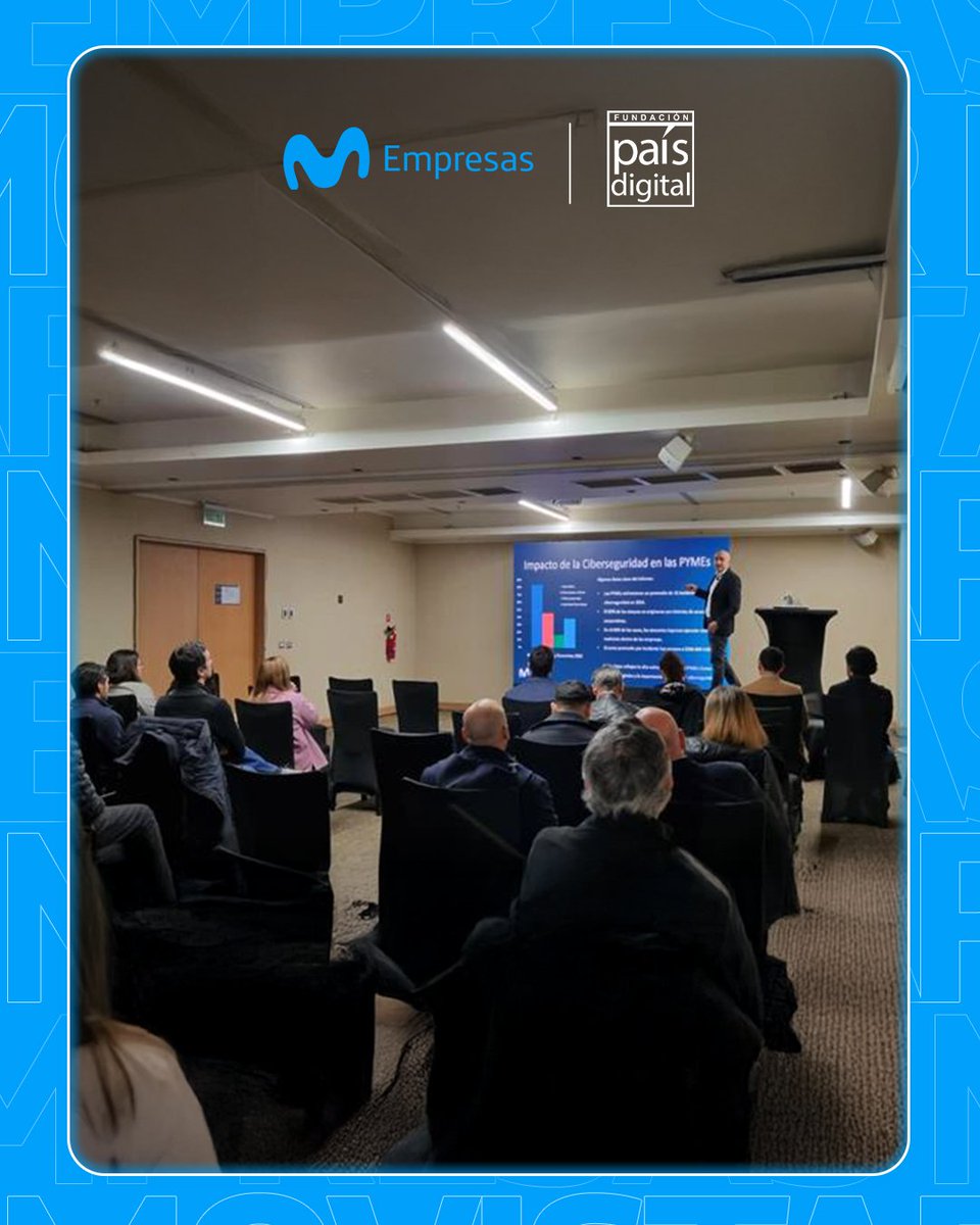 Movistar Empresas (@movistaremcl) on Twitter photo ¡Movistar Empresas presente en Gira Nacional “Impulsemos la Pyme” en Concepción junto a <a href="/fpaisdigital/">País Digital</a>! 🚀 Nuestro experto José Kuhn compartió claves de Conectividad, Ciberseguridad y Colaboración digital para potenciar tu negocio. 💪 ¡Movistar Empresas presente en Gira Nacional “Impulsemos la Pyme” en Concepción junto a <a href="/fpaisdigital/">País Digital</a>! 🚀 Nuestro experto José Kuhn compartió claves de Conectividad, Ciberseguridad y Colaboración digital para potenciar tu negocio. 💪