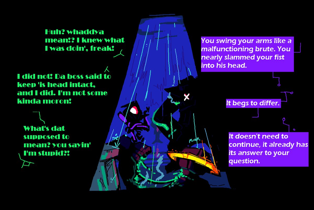 Cometz202's tweet image. RIPPLES, a small comic in my world 
1/?