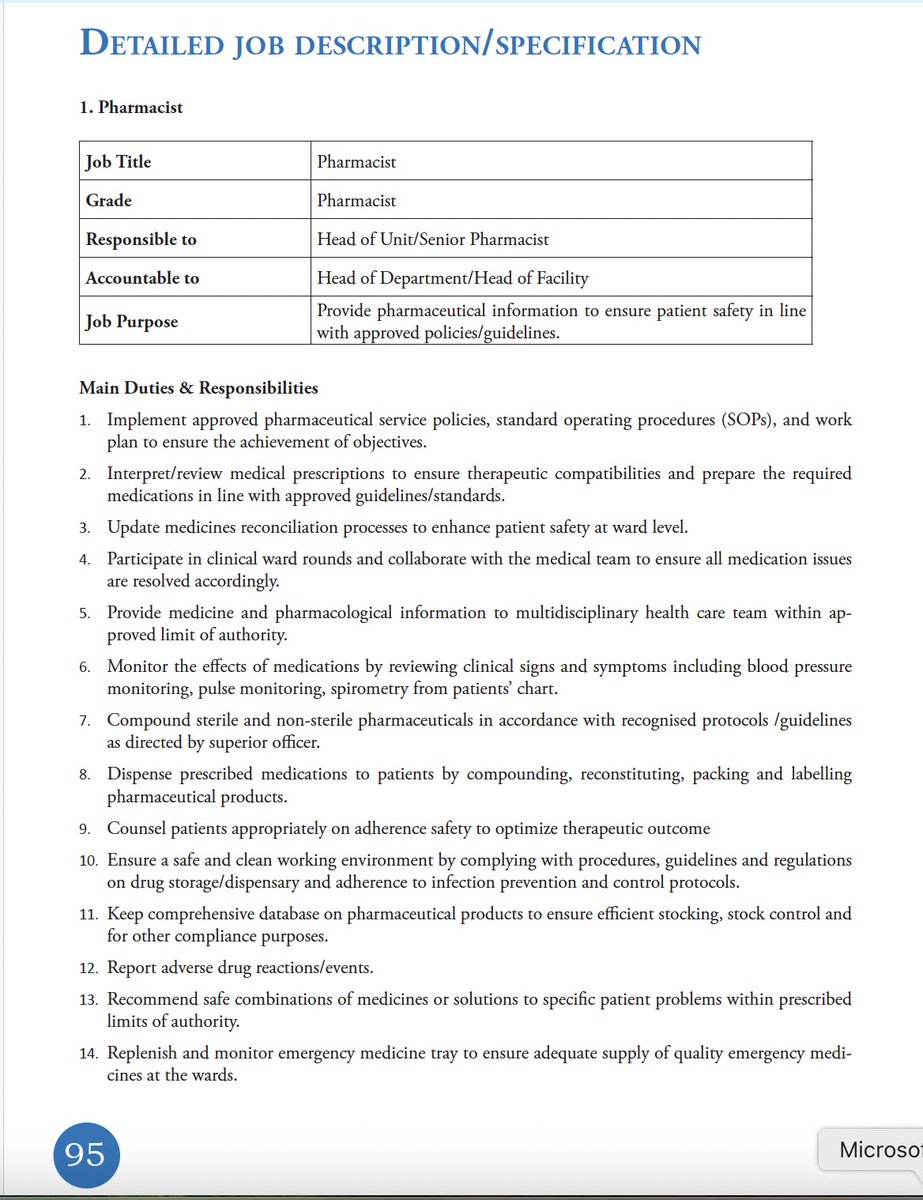 rsekyibrown17's tweet image. Job Description of Pharmacists in Ghana 🇬🇭 
@able_delalie