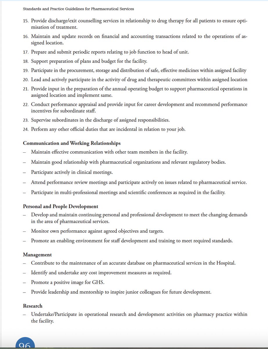 rsekyibrown17's tweet image. Job Description of Pharmacists in Ghana 🇬🇭 
@able_delalie