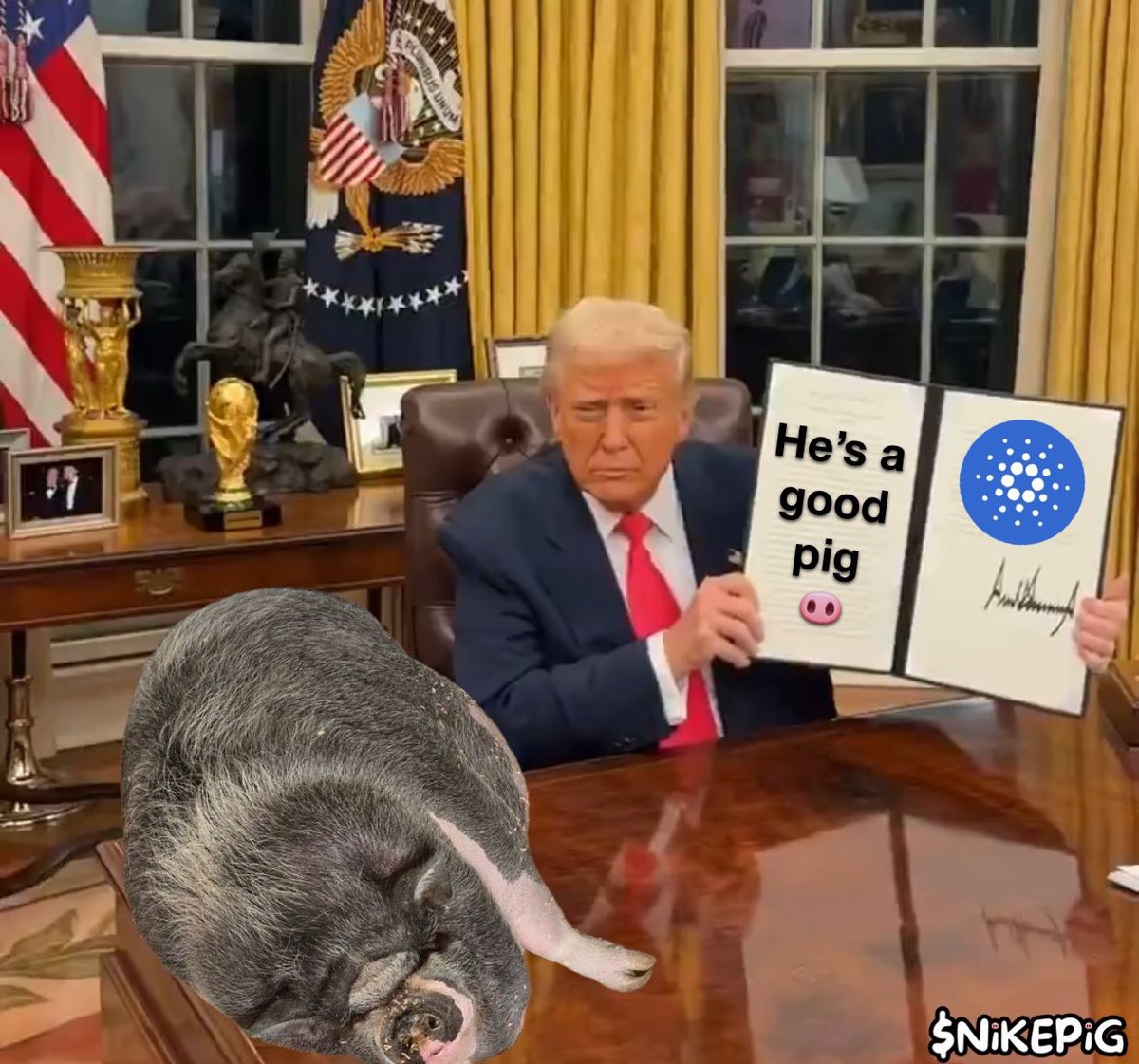 Happy One year Oinkiversary to <a href="/NikePig_ADA/">NikePig</a> What an incredible and amazing journey it has been. A big shout out to the Oinkkk team <a href="/CalLovesTrading/">Dr Caleb L</a> <a href="/elbonzys/">Elbonzys</a> <a href="/Guthix19/">Guthix</a> and the piggy community. Indeed you all are the best.

We are so much excited for what the future holds! 🐷