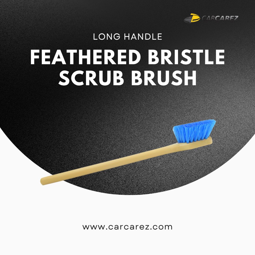 carcarez_usa's tweet image. Scrub smarter, not harder 🧼

The Feathered Bristle Long Handle Brush from CarCarez reaches deep with soft-touch power — tough on dirt, gentle on surfaces.

#CarCarez #ScrubBrush #DetailingTools #FeatheredBristles #AutoDetailing #CleaningMadeEasy #CarWashGear