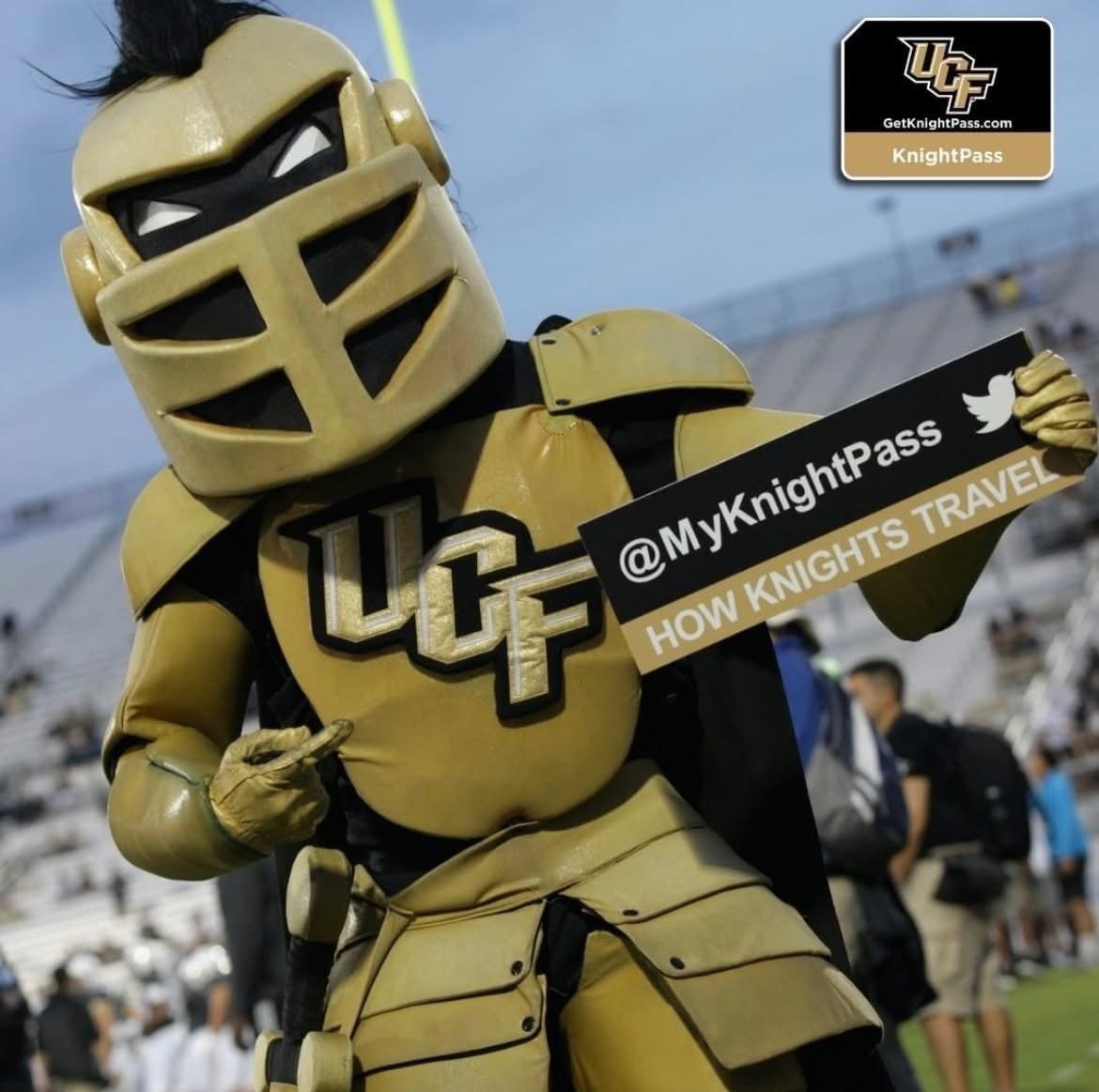 It's #NationalMascotDay! ⚔️🎉⚔️

We wanted to give a big #shoutout to our favorite mascot, #Knightro. 🤺 

Interested in learning the history behind #UCF's beloved mascots? Check out: ucf.edu/pegasus/mighty… 

#GKCO #GoKnights #ChargeOn #MyKnightPass #TollPassTuesday