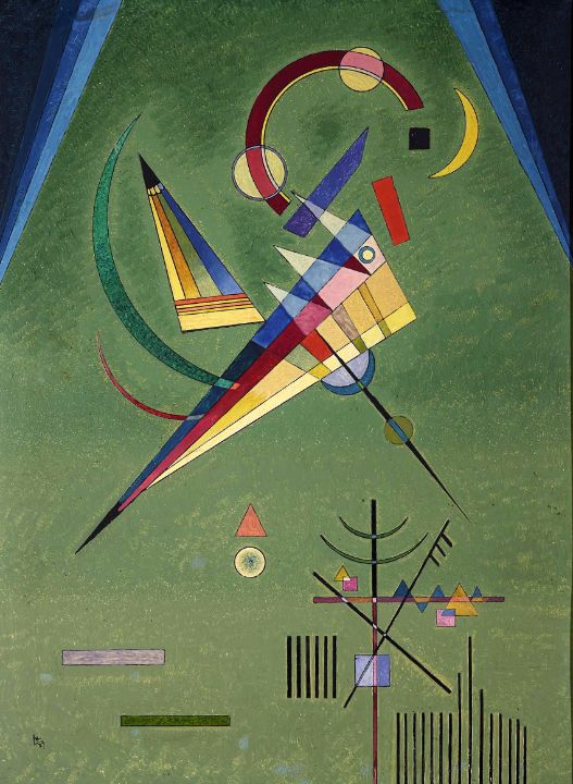 Art of the Day: "MNCARS, W. Kandinsky, 1927". Buy at: ArtPal.com/artcollectionl…