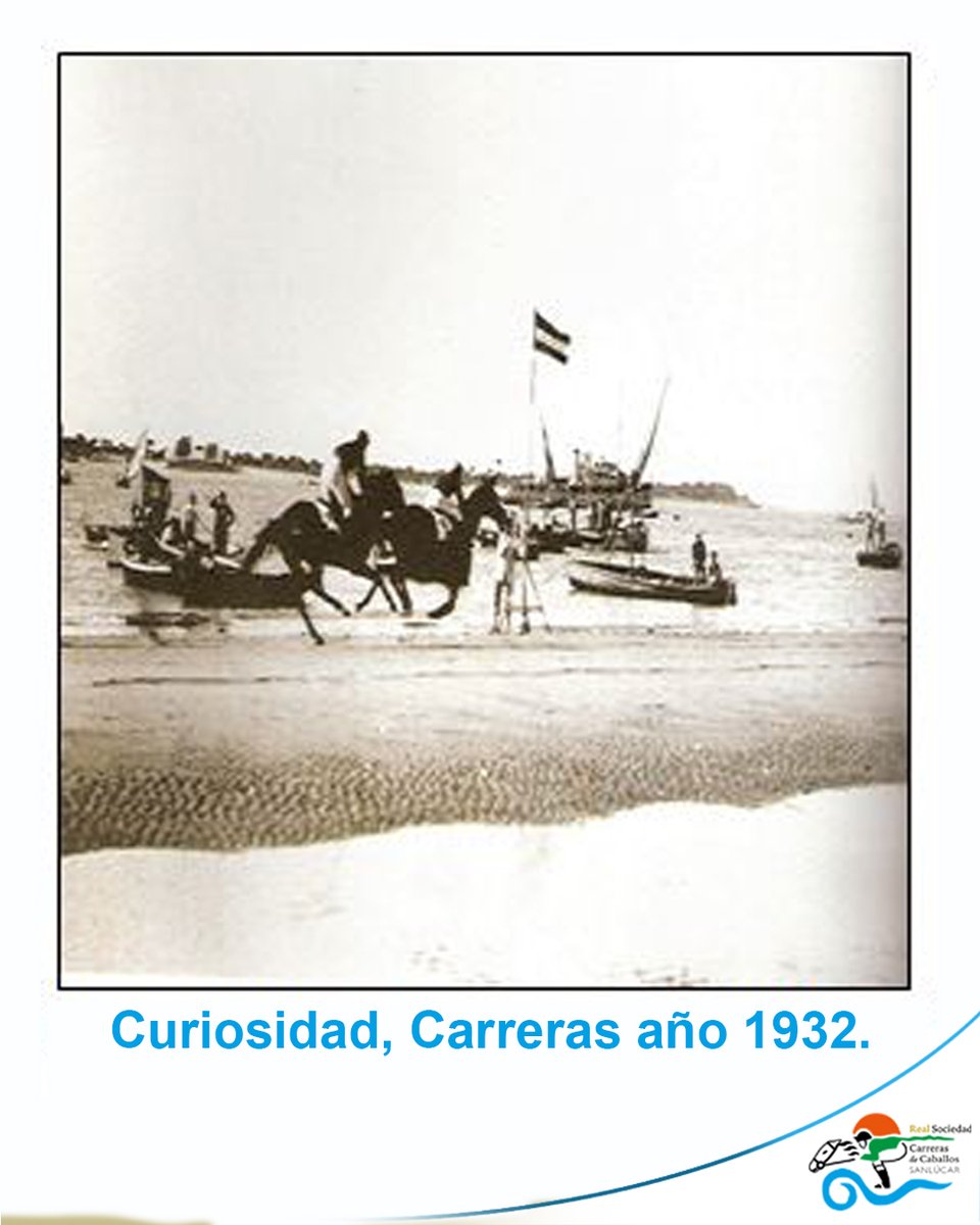 Esta es una foto de las Carreras de Caballos de Sanlúcar del año 1932, una foto llena de historia y recuerdos, y que tiene un dato curioso.

¿Sabrías decirnos cuál es? 📷