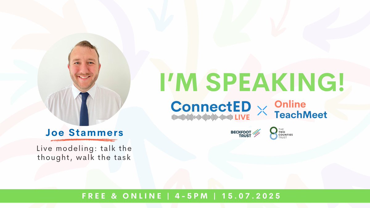 Excited to announce that I’ll be speaking at #ConnectEdLive! 🎤
I’ll be sharing alongside a brilliant lineup of educators.
Let’s connect, collaborate and raise the bar for education together. Who else is going?
#CPD #EdChat #EduEvents #TeachMeet #Edutwitter #ConnectEdLive