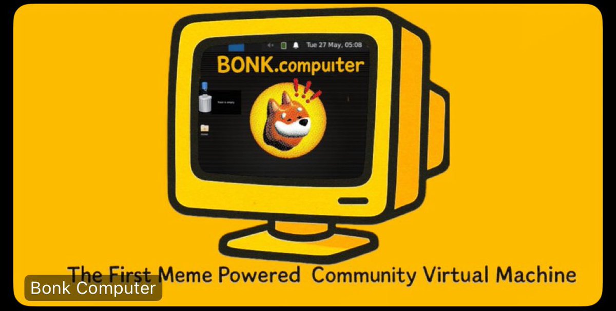 Deadly1315's tweet image. 🚀 **Discover Bonk Computer ($BCT): The AI-Powered Web3 Revolution on Solana!** 🖥️

Imagine a world where your computer lives on the blockchain—fast, decentralized, and accessible with just a tap on your phone! That’s **Bonk Computer ($BCT)**, the first AI-driven Virtual Private…