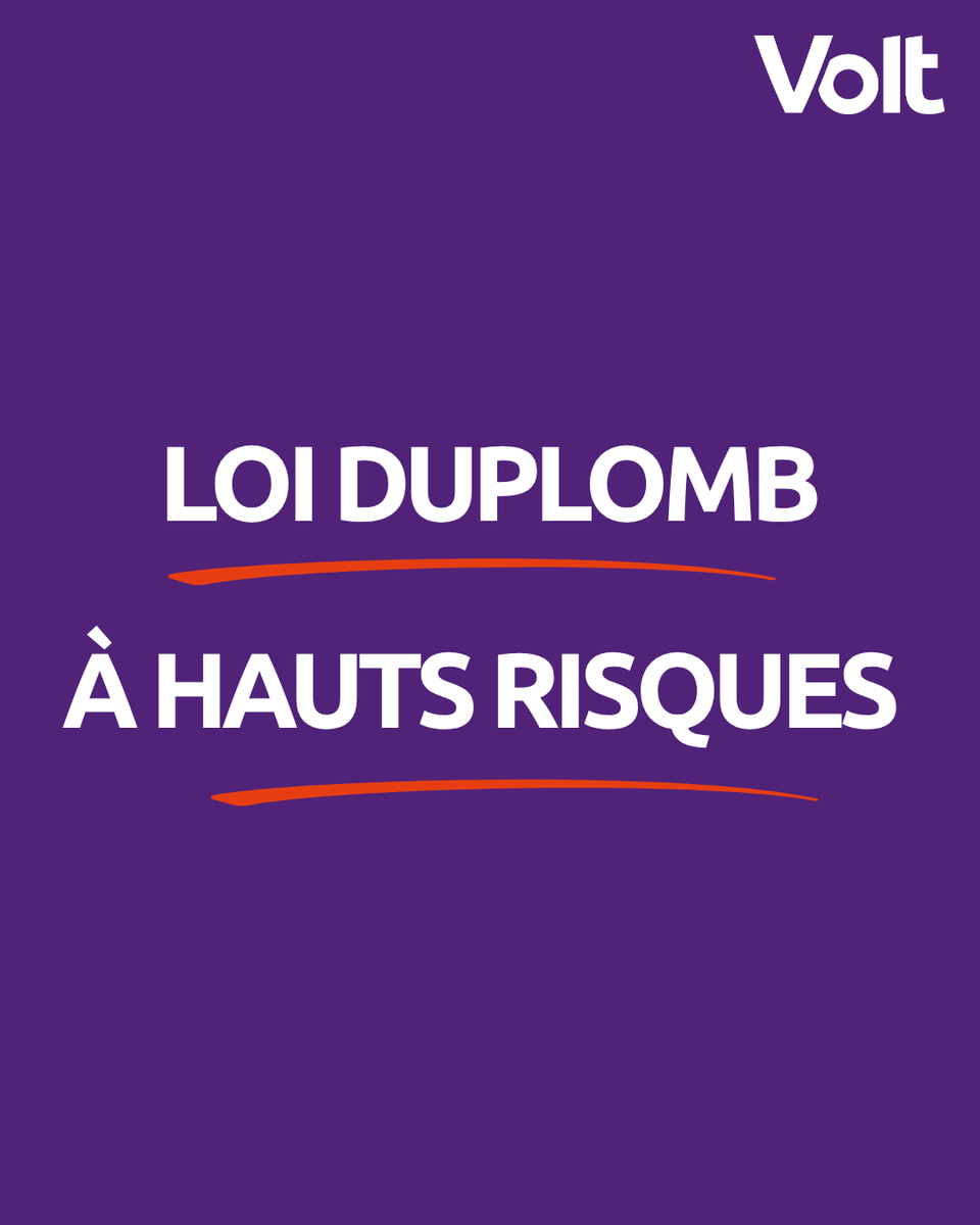 volt_france's tweet photo. ⚠️ La loi Duplomb, votée sans débat, menace notre modèle agricole. Volt France défend une agriculture régénérative, fondée sur la science, la durabilité et le respect des agriculteurs💜
#VoltFrance #LoiDuplomb #AgricultureDurable https://t.co/6lg1cMCdsH