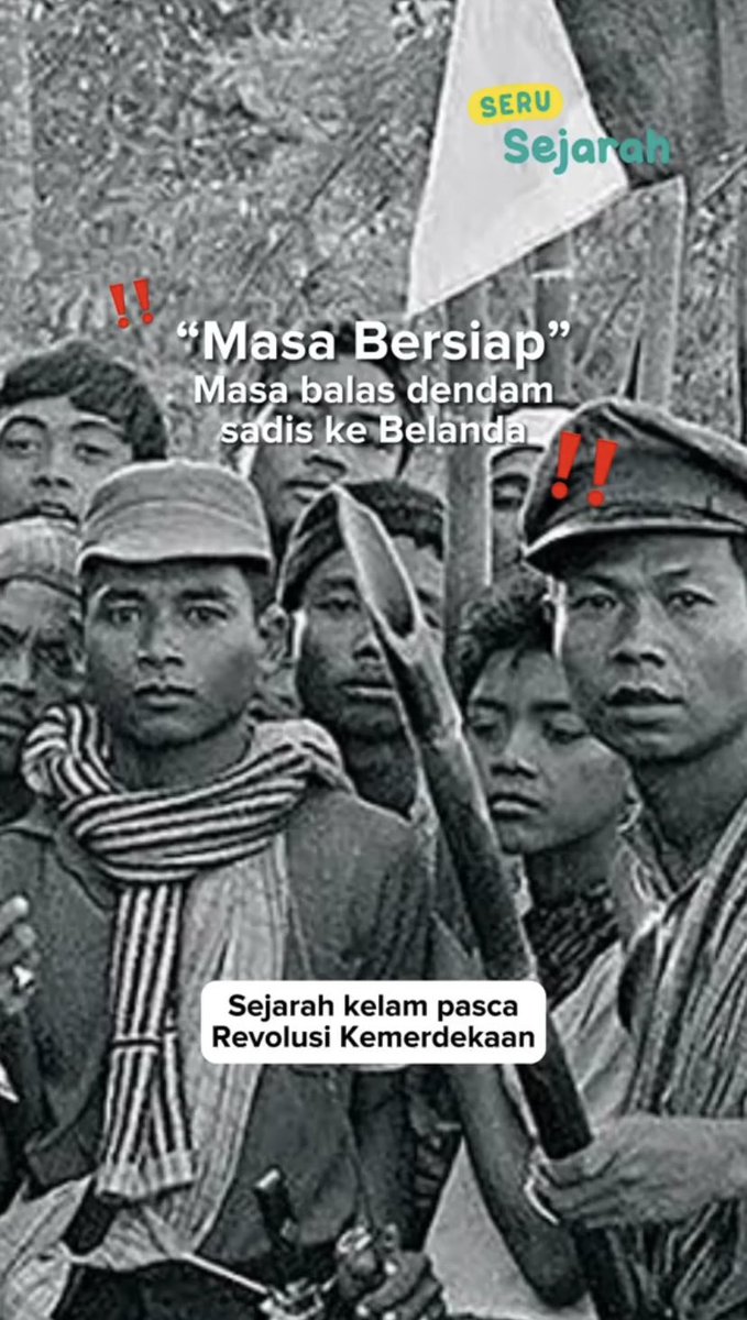 Mungkin kalo ga ada masa bersiap pasti banyak keturunan Belanda sampe sekarang

Masa gelap indonesia, lebih gelap dari tahun 1998