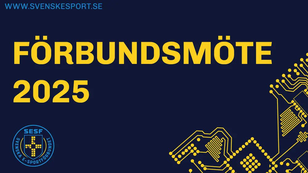 Ikväll kl. 18.00 är det dags för Svenska E-sportförbundets årsmöte!

Mötet hålls i vår förbundsdiscord och är öppet att följa för alla intresserade.

Om du vill följa mötet så hoppar du in här: discord.gg/WZTsCUNJ