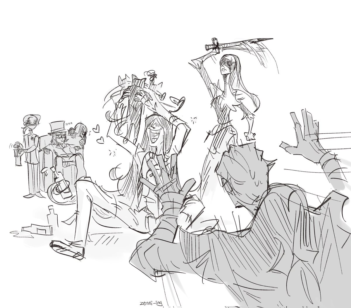 #IdentityV 
Alva is the single mother here