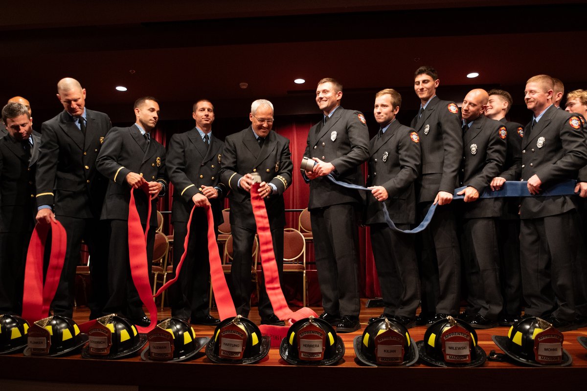 The recruits of Class 62 are now fully-licensed and practicing Firefighter/EMTs serving from a fire station near you. They graduated in a ceremony hosted at Monona Terrace Community &amp; Convention Center earlier this month.

Congratulations and welcome aboard the MFD!
