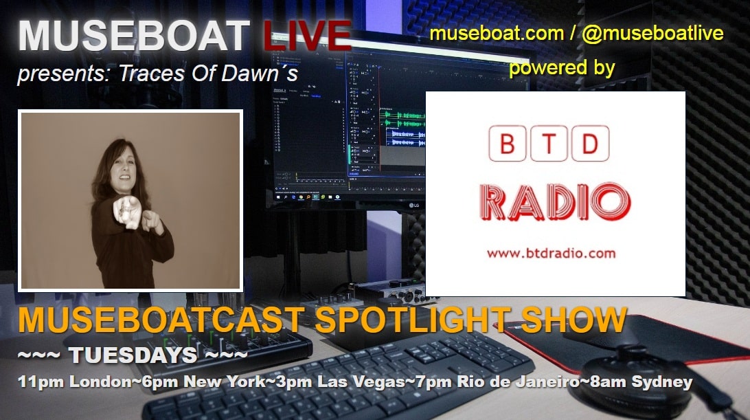 Museboat Live Channel (@museboatlive) on Twitter photo #RT Museboat Live Channel today 06/17/25 Museboatcast Spotlight show with Traces of Dawn at museboat.com Show´s at 11pm London~6pm New York~3pm Las Vegas~7pm Rio de Janeiro~8am Sydney Show topic at museboat.com/music-shows-mu… <a href="/TracesofDawn/">Traces of Dawn</a> <a href="/museboatlive/">Museboat Live Channel</a> #MUSICA #RT Museboat Live Channel today 06/17/25 Museboatcast Spotlight show with Traces of Dawn at museboat.com Show´s at 11pm London~6pm New York~3pm Las Vegas~7pm Rio de Janeiro~8am Sydney Show topic at museboat.com/music-shows-mu… <a href="/TracesofDawn/">Traces of Dawn</a> <a href="/museboatlive/">Museboat Live Channel</a> #MUSICA