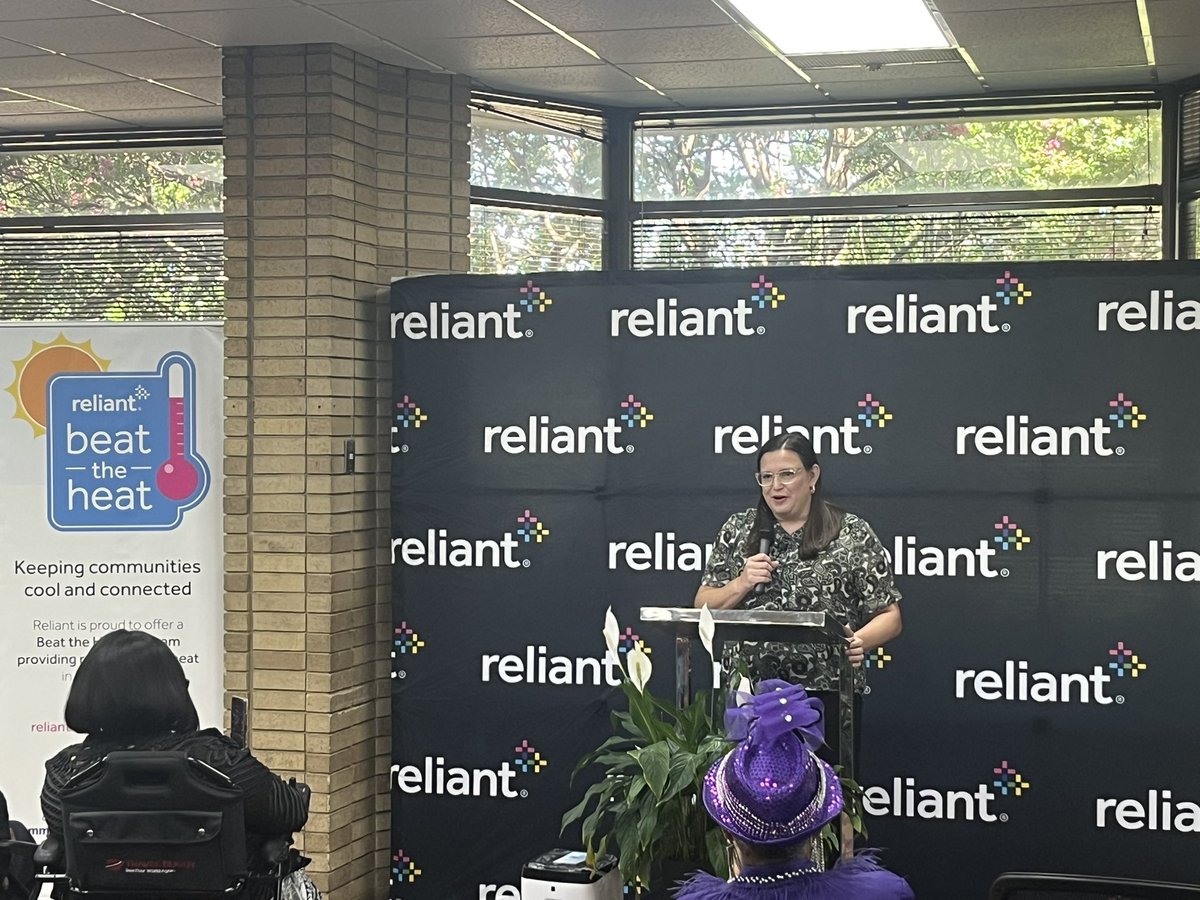 Dallas will open 2 “Beat the Heat” centers at the MLK Community Ctr &amp; West Dallas Multipurpose Ctr. Libraries &amp; rec centers can all be used as cooling stations.

Reliant is donating 260 cooling devices, but they say all of them were reserved within 10 minutes last year.