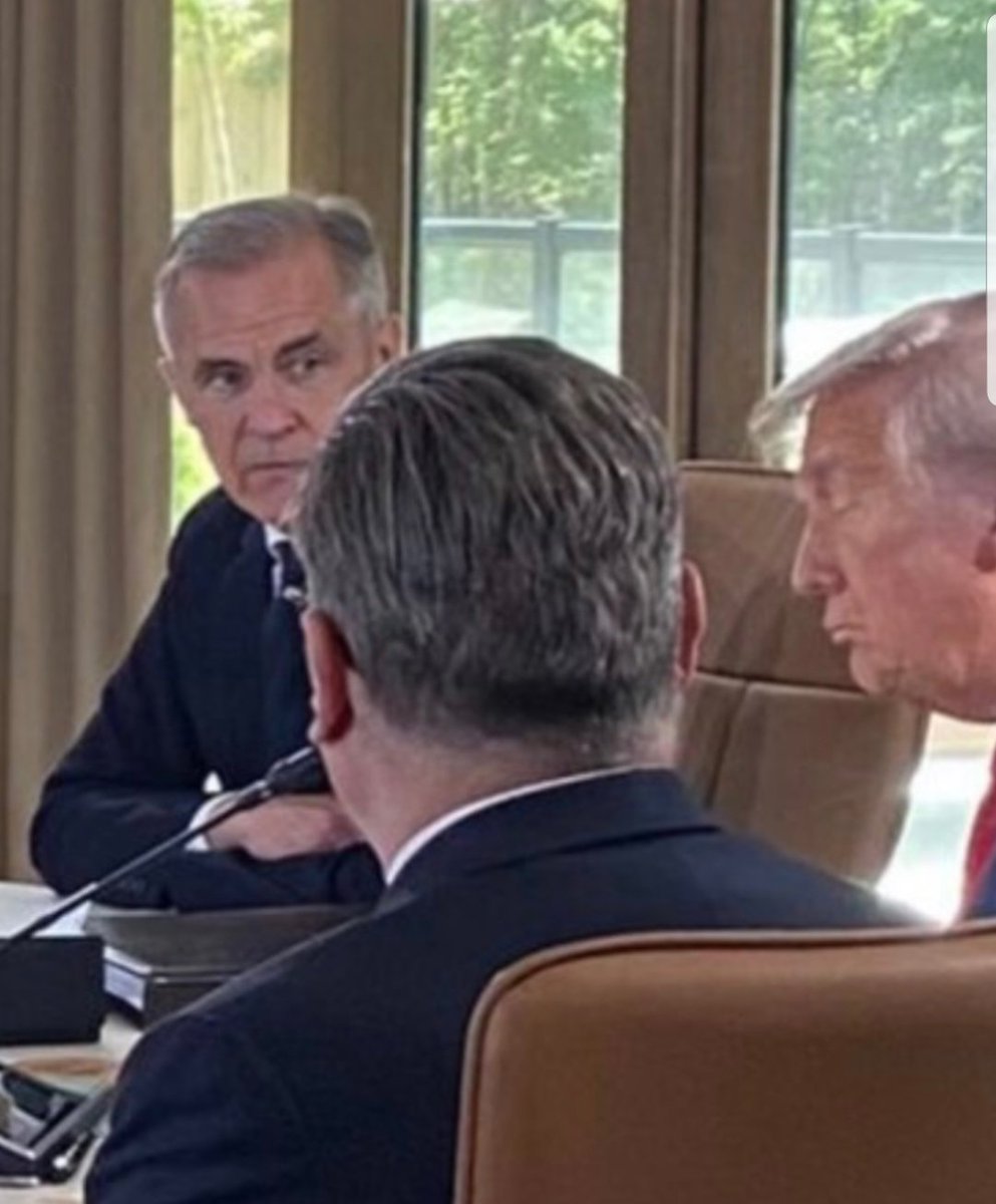 <a href="/charise_lee/">Meidas_Charise Lee</a> Oh look, he "resting his eyes again"🙄  During the G7 meeting. 6/16/25
#TiredAssTrump