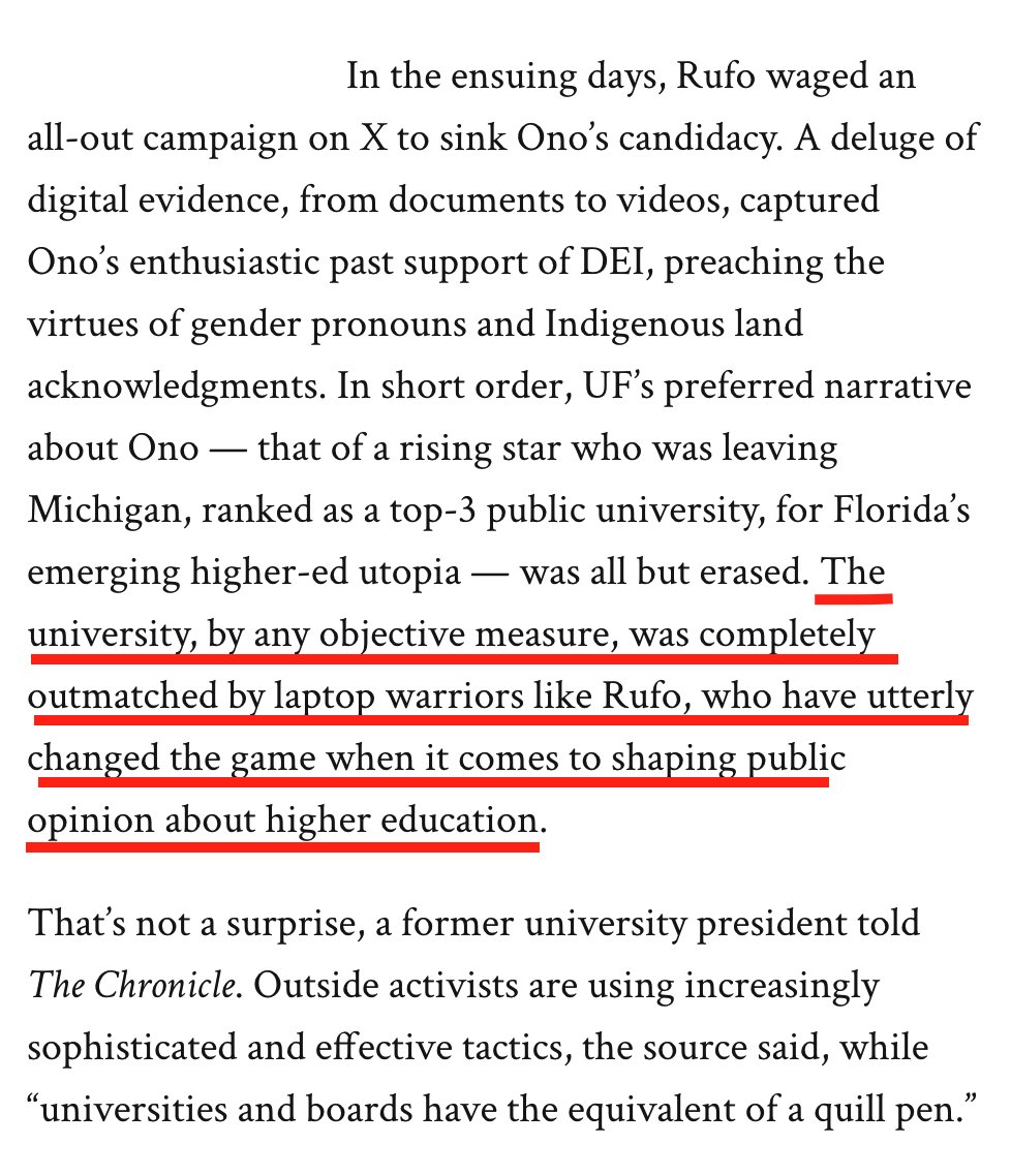 State universities are public institutions that must reflect the values of the public. The press might sneer about "laptop warriors," but we are journalists, activists, and fighters who have taken down multiple university presidents—and will take down more if necessary.