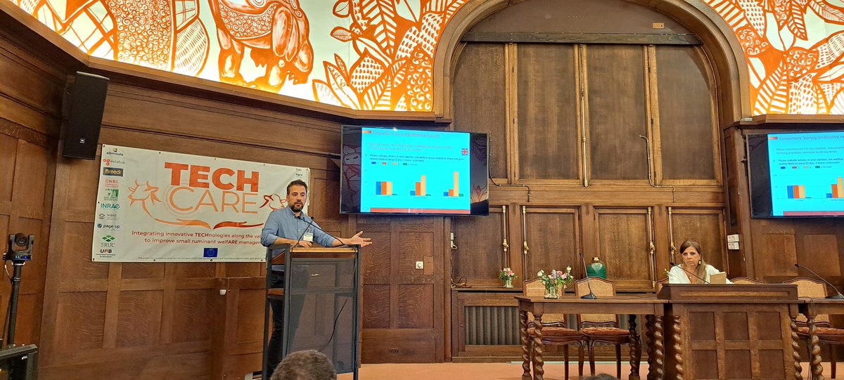 The importance of the stakeholders in TechCare project!    Evangelia Sossidou and Sotiris Patsios (ELGO DΙΜITRA) presented how they perceived the TechCare experience! 💪😊