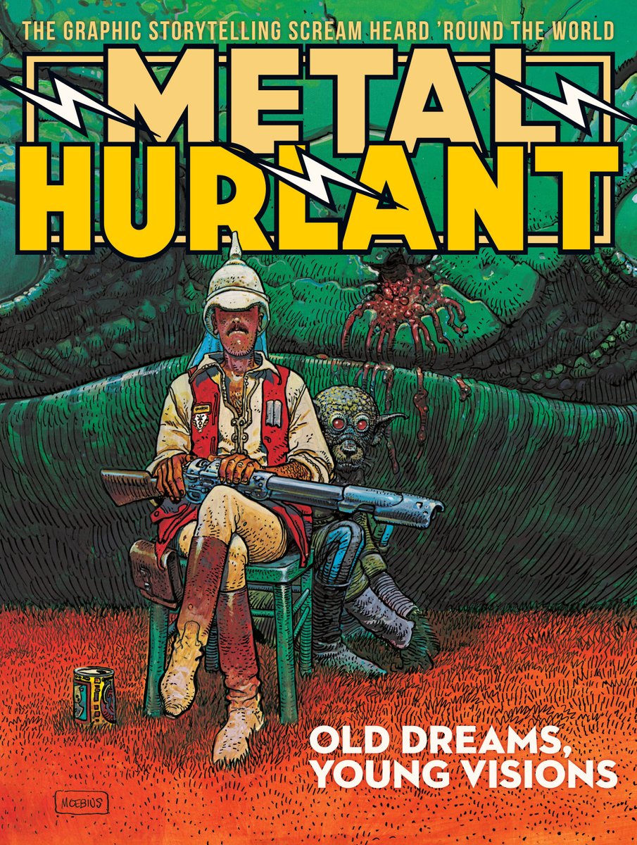We have been hard at work in the dank darkness...forging the metal. 

And METAL HURLANT ISSUE 1: OLD DREAMS, YOUNG VISIONS is finally here.

Read more @forbes:
forbes.com/sites/robsalko…
