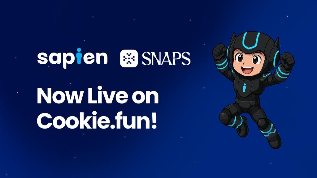I just discovered a new gem on <a href="/cookiedotfun/">Cookie DAO 🍪</a> 

It's called <a href="/PlaySapien/">Sapien</a> 
Sapien is built on a simple belief: everyone knows something that can make AI better.
Turn your time into impact. Earn rewards while training AI models.

It is also one of the fair drops to the SNAPS