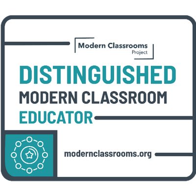 Brandy Swanson (@bswanson158) on Twitter photo It was quite a school year this last year applying what I learned in a competency based classroom to AP Environmental. Could not have done it without <a href="/modernclassproj/">The Modern Classrooms Project</a>
Another goal completed #distinguishededucator
and looking forward to the next steps!
#newgoals
#mentor
#expert It was quite a school year this last year applying what I learned in a competency based classroom to AP Environmental. Could not have done it without <a href="/modernclassproj/">The Modern Classrooms Project</a>
Another goal completed #distinguishededucator
and looking forward to the next steps!
#newgoals
#mentor
#expert