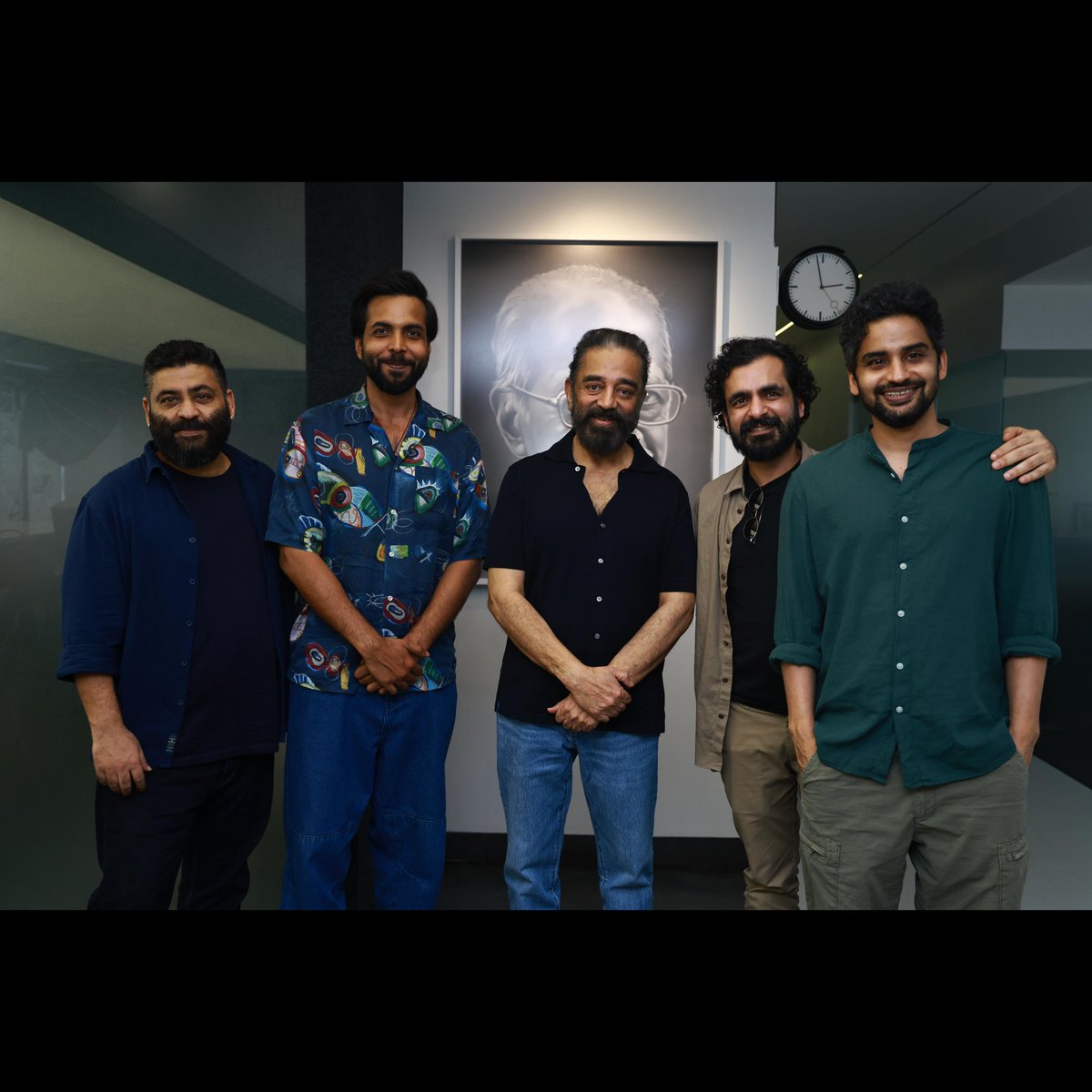 When legends meet storytellers 💫
The Stolen team had the honour of being hosted by the one and only #KamalHaasan in Chennai!
Moments we’ll never forget.
.
.
.
.
.
#Stolen #IndianCinema #Gratitude #KamalHaasan #abhishekbanerjee
#Karantejpal #GauravDhingra #TalkingBlimg