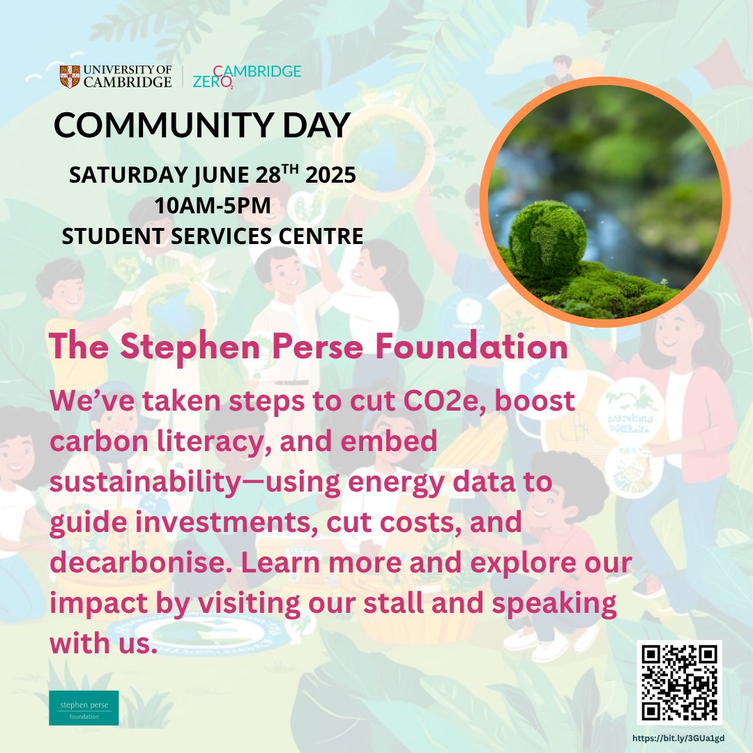 CambridgeZero's tweet image. Come visit the Stephen Perse Foundation stall to see how they are:
✅ Cutting CO₂e
✅ Using data to decarbonise
✅ Boosting carbon literacy
More info 👉 bit.ly/3FceZVp
#CambridgeZero #Decarbonisation #EducationForTheFuture