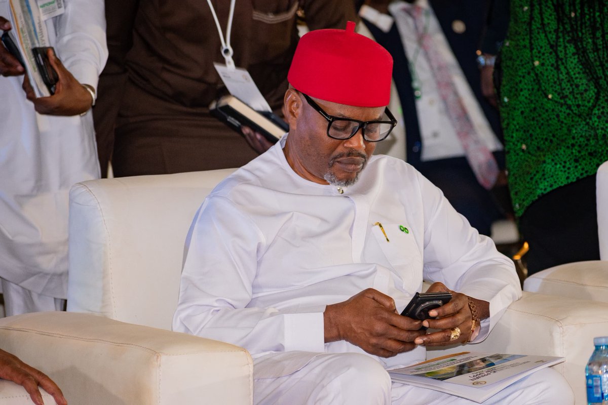 Spoke at the 2025 PPP Summit on how public-private partnerships are driving innovation, infrastructure, and impact.

From Project Green to AI &amp; energy access, PPPs are nation-building tools—not just transactions.

Let’s keep unlocking Nigeria’s potential. 🇳🇬
#RenewedHope