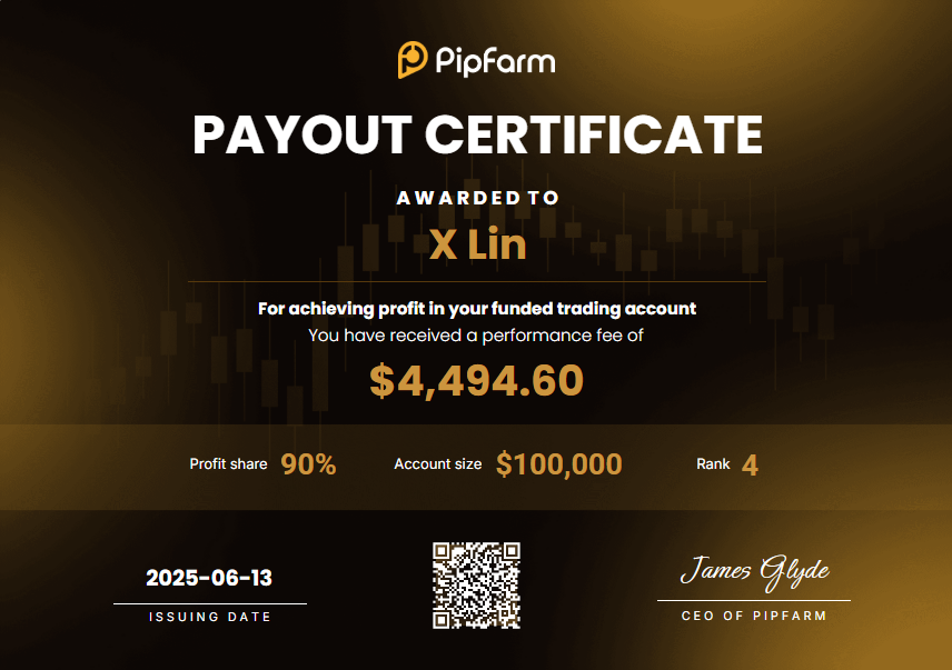 X Lin (@_xylt) on Twitter photo Yay this one finally came~π
I shared below exactly how I achieved this payout~π₯°
Thank you <a href="/thepipfarm/">PipFarm | Funded Trader Firm</a>!~π Yay this one finally came~π
I shared below exactly how I achieved this payout~π₯°
Thank you <a href="/thepipfarm/">PipFarm | Funded Trader Firm</a>!~π
