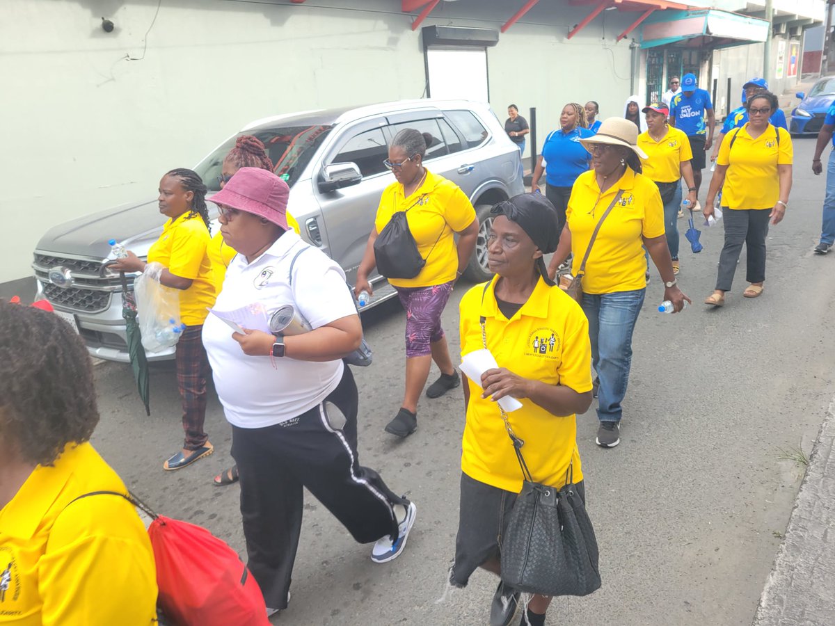 abwu268's tweet image. On Saturday, the Antigua and Barbuda Workers’ Union proudly stood in solidarity with domestic workers across the country ahead of International Domestic Workers Day, observed on June 16.
