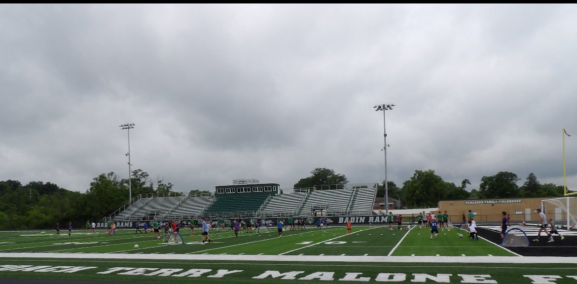 Badin Men's Soccer (@badinmenssoccer) on Twitter photo Day 1 of camp in the books - over 80 kids big camp turnout <a href="/RAMSSPORTS/">Stephen T. Badin High School Athletics</a> Day 1 of camp in the books - over 80 kids big camp turnout <a href="/RAMSSPORTS/">Stephen T. Badin High School Athletics</a>
