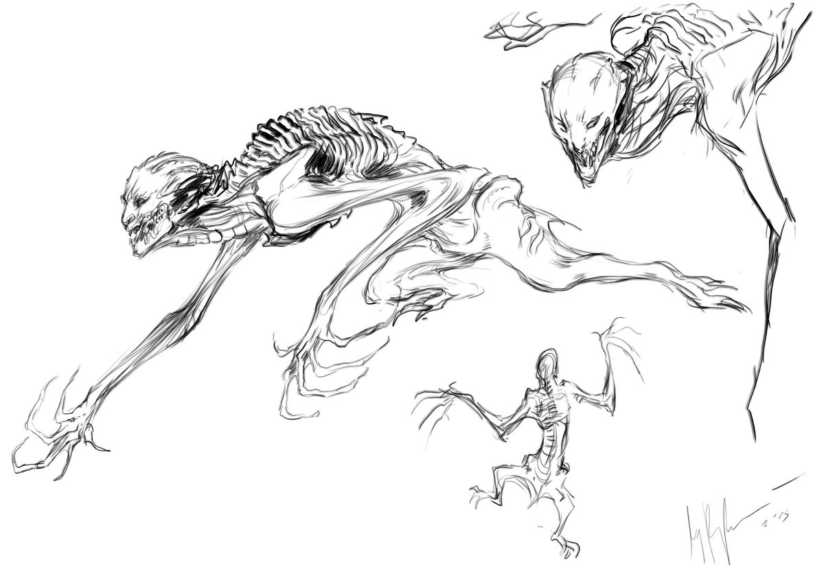 Some of the stunning new designs created by the concept artists at <a href="/EsdipGames/">Esdip Games</a> for #Everdark: Undead Apocalypse.🩸🦇

Will you be ready for the horrors you'll face in this #survivalhorror #shooter for #PS5 and #Steam?*