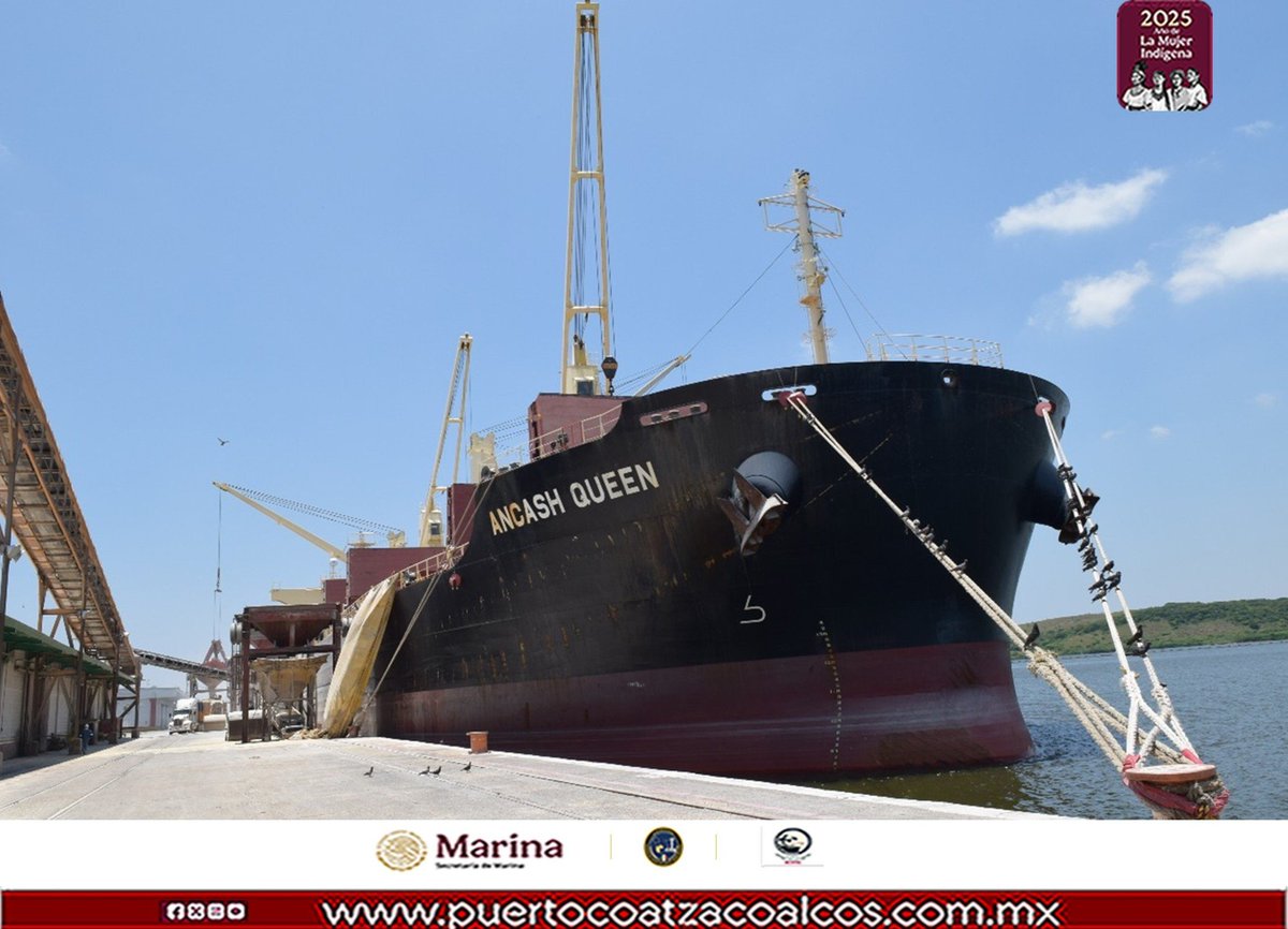 ASIPONA Coatzacoalcos (@coatzaport) on Twitter photo #BuenosDías 27°C 82%HR ☁️🌧
#FelizMartes 👍🥰
#ASIPONACoatzacoalcos 🚢
<a href="/SEMAR_mx/">SEMAR México</a> ⚓️
<a href="/CIIT_mx/">Corredor Interoceánico</a> 🌊 #BuenosDías 27°C 82%HR ☁️🌧
#FelizMartes 👍🥰
#ASIPONACoatzacoalcos 🚢
<a href="/SEMAR_mx/">SEMAR México</a> ⚓️
<a href="/CIIT_mx/">Corredor Interoceánico</a> 🌊