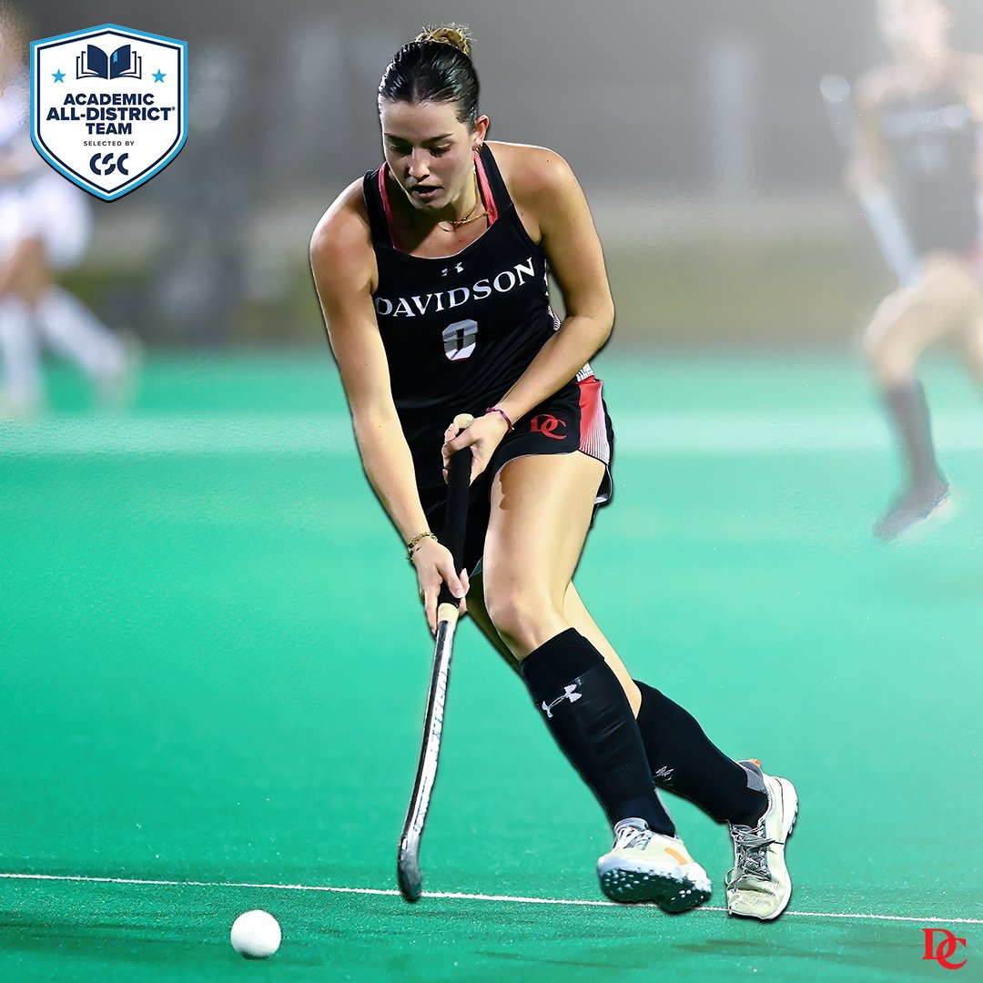 DCFH's tweet image. Wildcats Abby Pompeo, Sib Naaktgeboren and Bella Worthington have been named @CollSportsComm Academic All-District!
