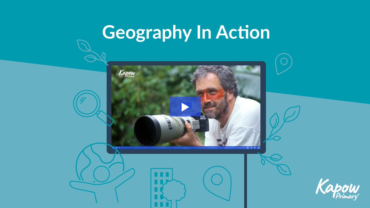 kapowprimary's tweet image. 🌍 #FieldworkMonth is here!

Hear from wildlife expert Mike Leach on how geography sparked his passion and led to a career in wildlife writing and filmmaking.

Watch the video 👉eu1.hubs.ly/H0kwfyp0 
 
 #PrimaryGeography #GeographyEd